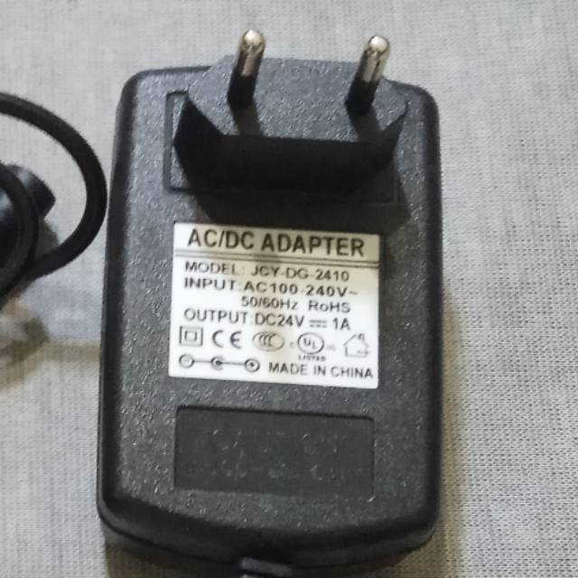 Adaptor 24v 1 ampere a / cctv pembuat kabut