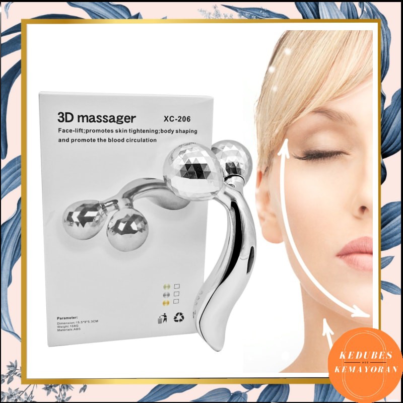 Alat Pengencang Kulit 3D Massager New XC-206 / Alat Pijat Wajah [KK]