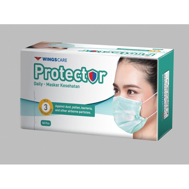 MASKER 3 LAPIS WINGSCARE PROTECTOR ORIGINAL