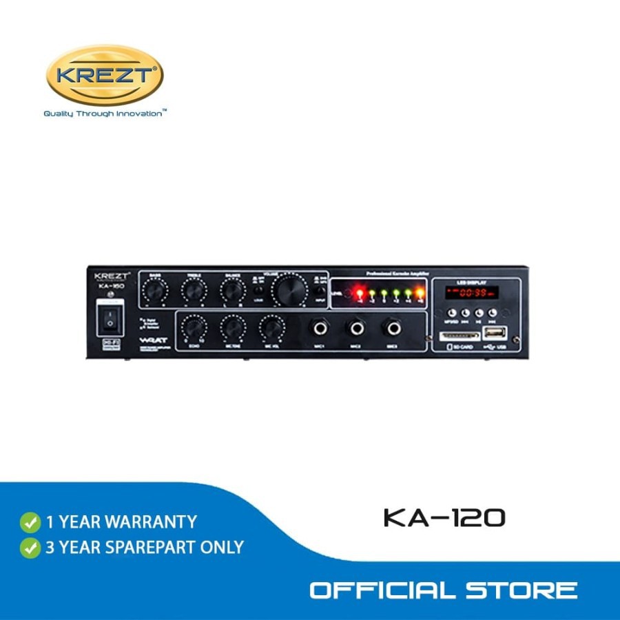 KARAOKE AMPLIFIER SYSTEM KREZT KA-120