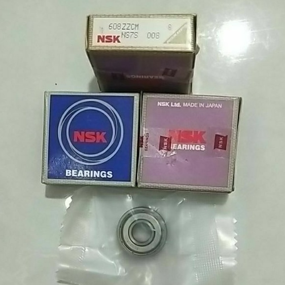 Bearing 608ZZ NSK Japan Tutup Besi 608 ZZ ZZCM