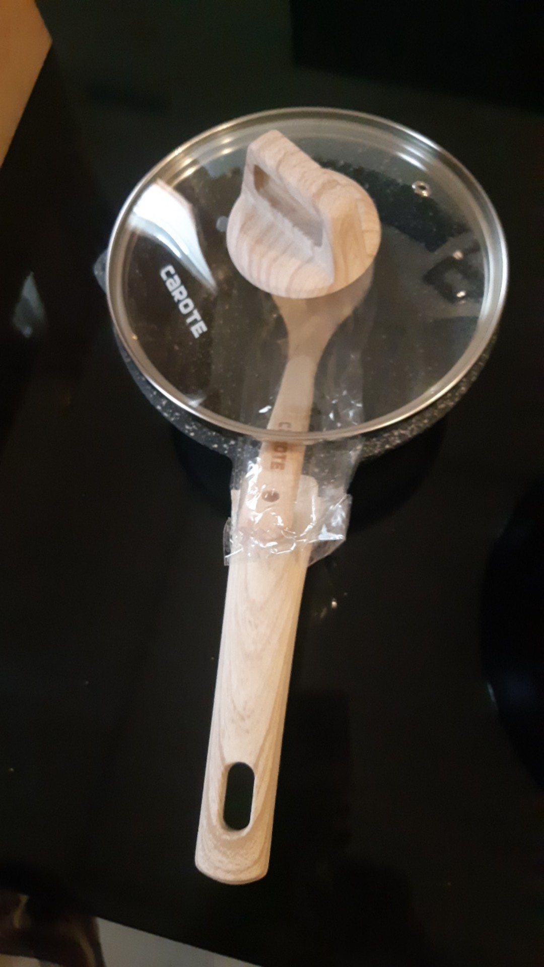 Carote Essential Woody Panci Susu Anti Lengket 16/18cm  Lengkap Dengan Tutup