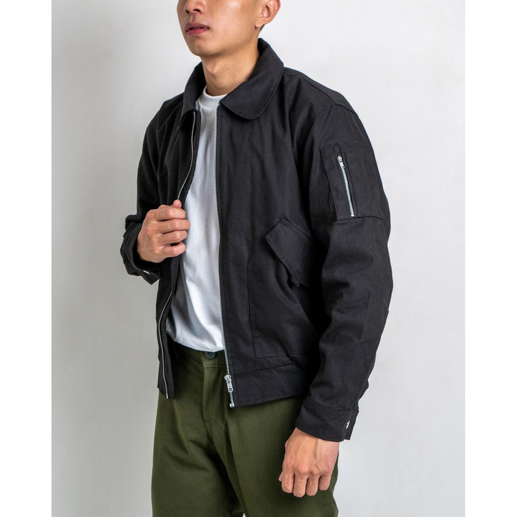 PAD Flight Jacket - Black