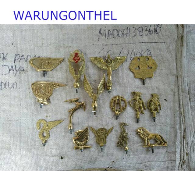 MASKOT SPAKBOR SEPEDA ONTHEL - LOGO SEPEDA ONTHEL - MAINAN EMBLEM LOGO SPAKBOR DEPAN SEPEDA ONTEL