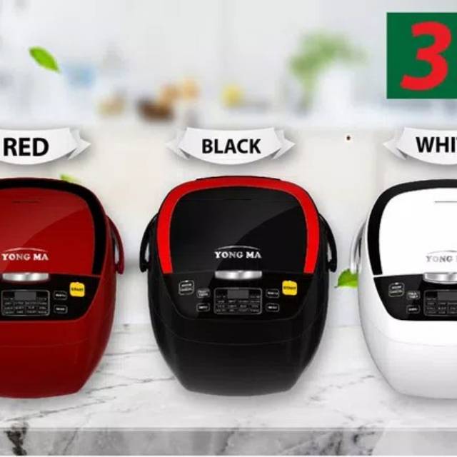 YONG MA YMC-801 Magic Com Rice Cooker Kapasitas 2.0 L. Baru Bergaransi Resmi