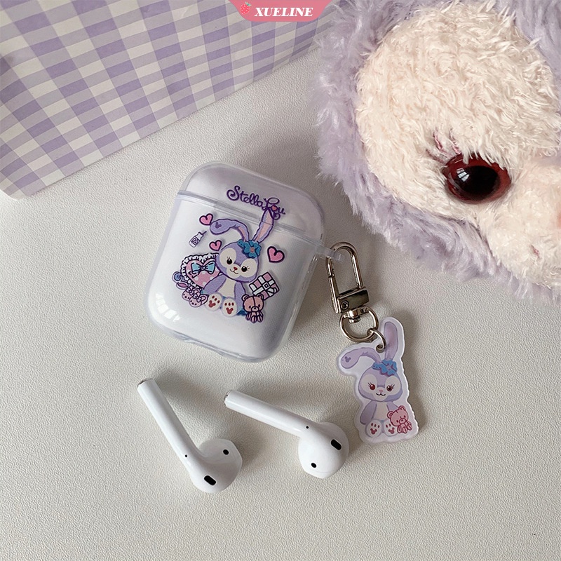 Soft Case Silikon Motif Disney StellaLou Cover AirPods 1 2 pro Headphone Bluetooth