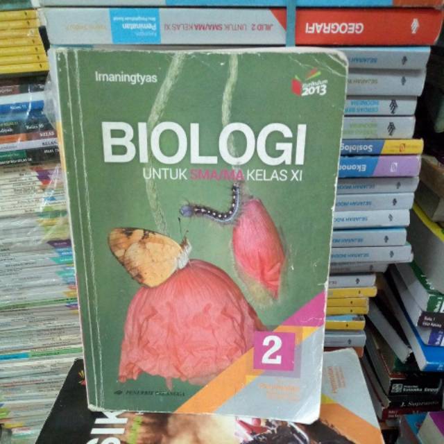 Biologi untuk SMA kelas 11 original bekas Erlangga