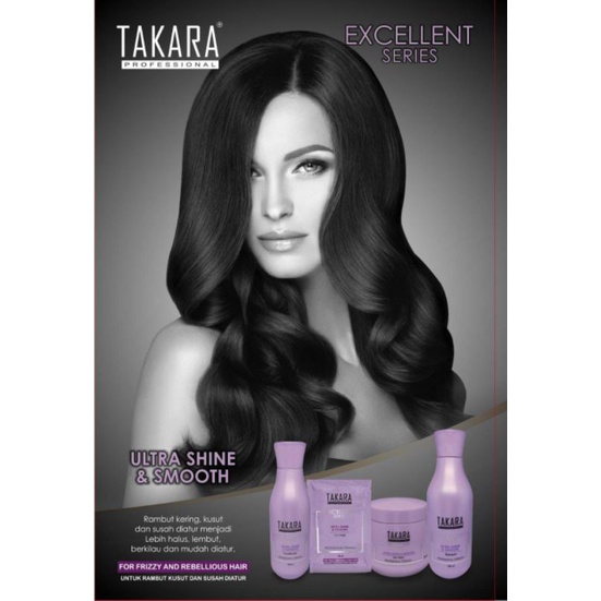 TAKARA EXCELENT SERIES SHAMPOO 300ML/CONDITIONER 200ML