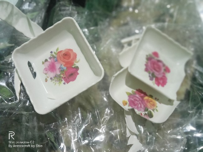 Souvenir Pernikahan Mangkuk Sambal Kotak Mika Lembaran