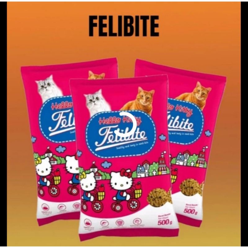 Expedisi Makanan kering kucing FELIBITE bentuk ikan&amp;donat paket 10kg