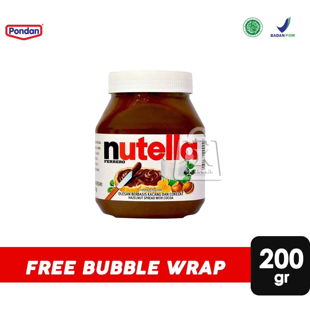 

Selai Nutella Coklat / Nutella Hazelnut Spread (200gr)