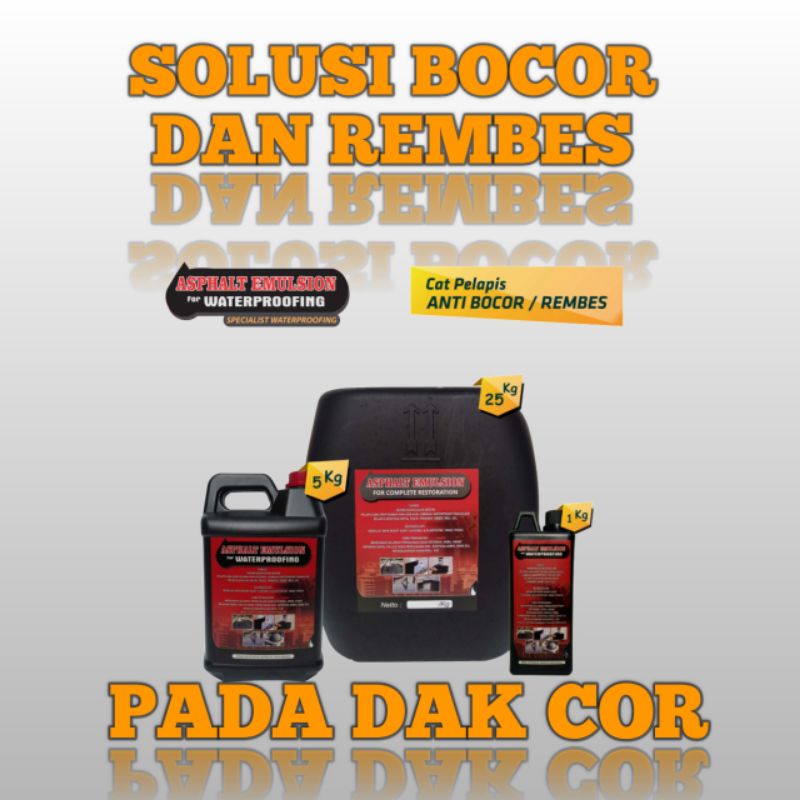 ASPAL EMULSION,cat pelapis anti bocor
