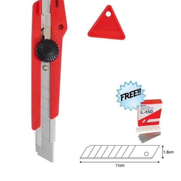

☉ Cutter Besar Joyko L-500 dapat Free isi cutter ✼