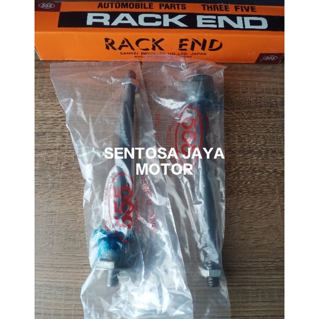 RACK END LONG TIE ROD NEW VIOS / YARIS 555 JAPAN ORIGINAL HARGA 1SET