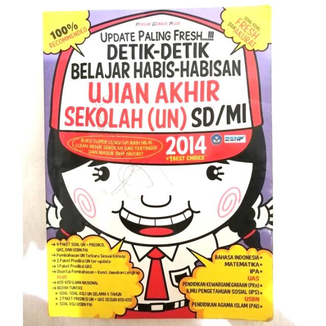 Buku Detik-detik Ujian Akhir sekolah (Un) SD/MI