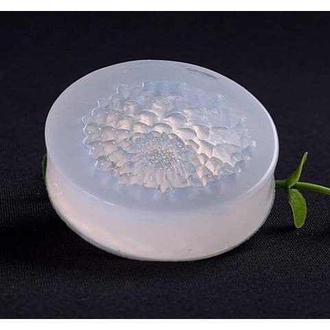 3D Silicon Mold Fondant Cake Decoration - Marigold Flower