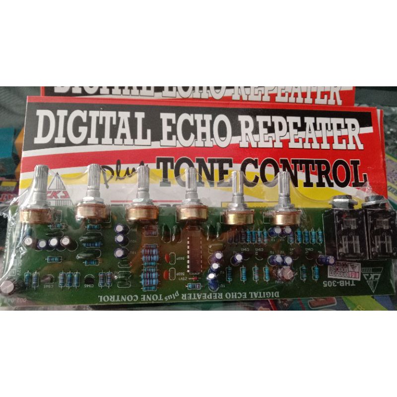 kit digital echo repeater plus tone control