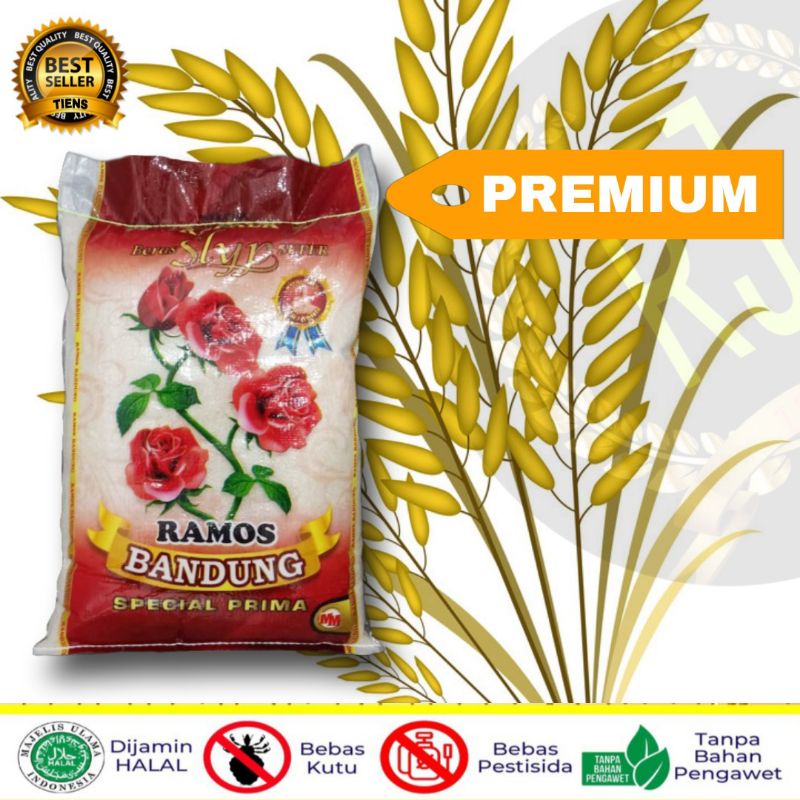 

RJ - BERAS RAMOS BANDUNG SUPER PREMIUM - 5KG,10KG & 20KG