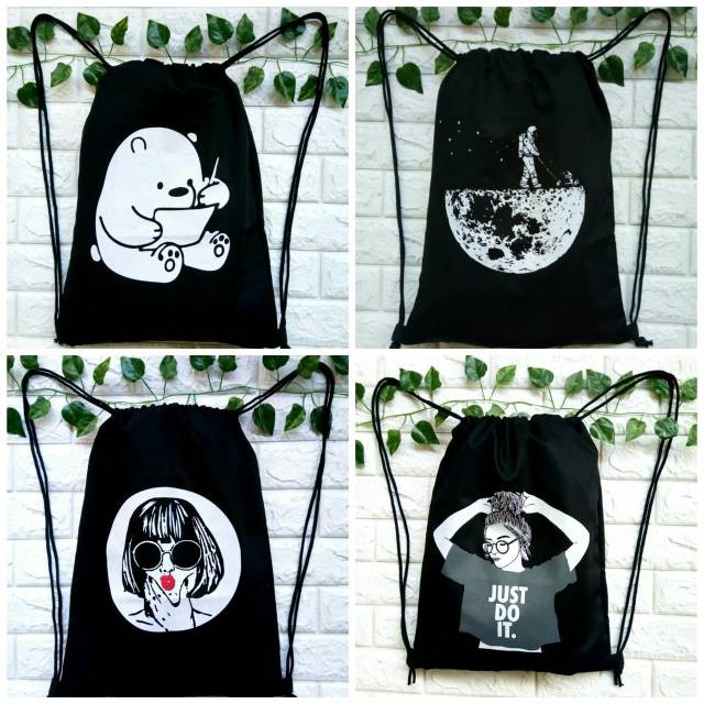 LS 443 - Tas Serut Part 1 / Tas Punggung Simpel
