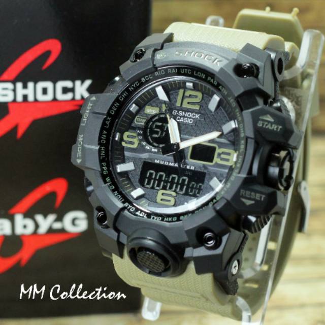 Jam Tangan Pria G-Shock Casio Dual Time