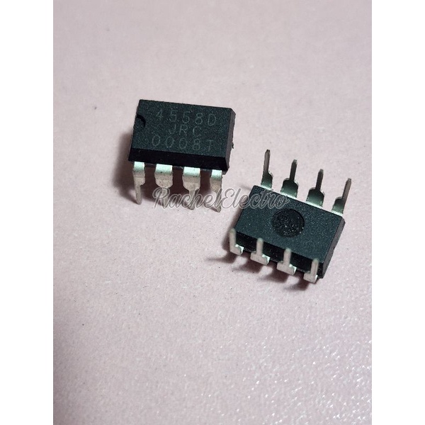 TRANSISTOR JRC4558 IC JRC 4558 ORI2 TRANSISTOR 4558 IC 4558
