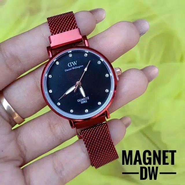 Jam Tangan Wanita Magnet Diamond Dww Terbaru