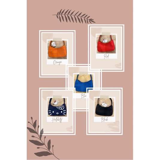 RUBI - TAS WANITA CHARM BAGS - NADIA UNDERARM BAG