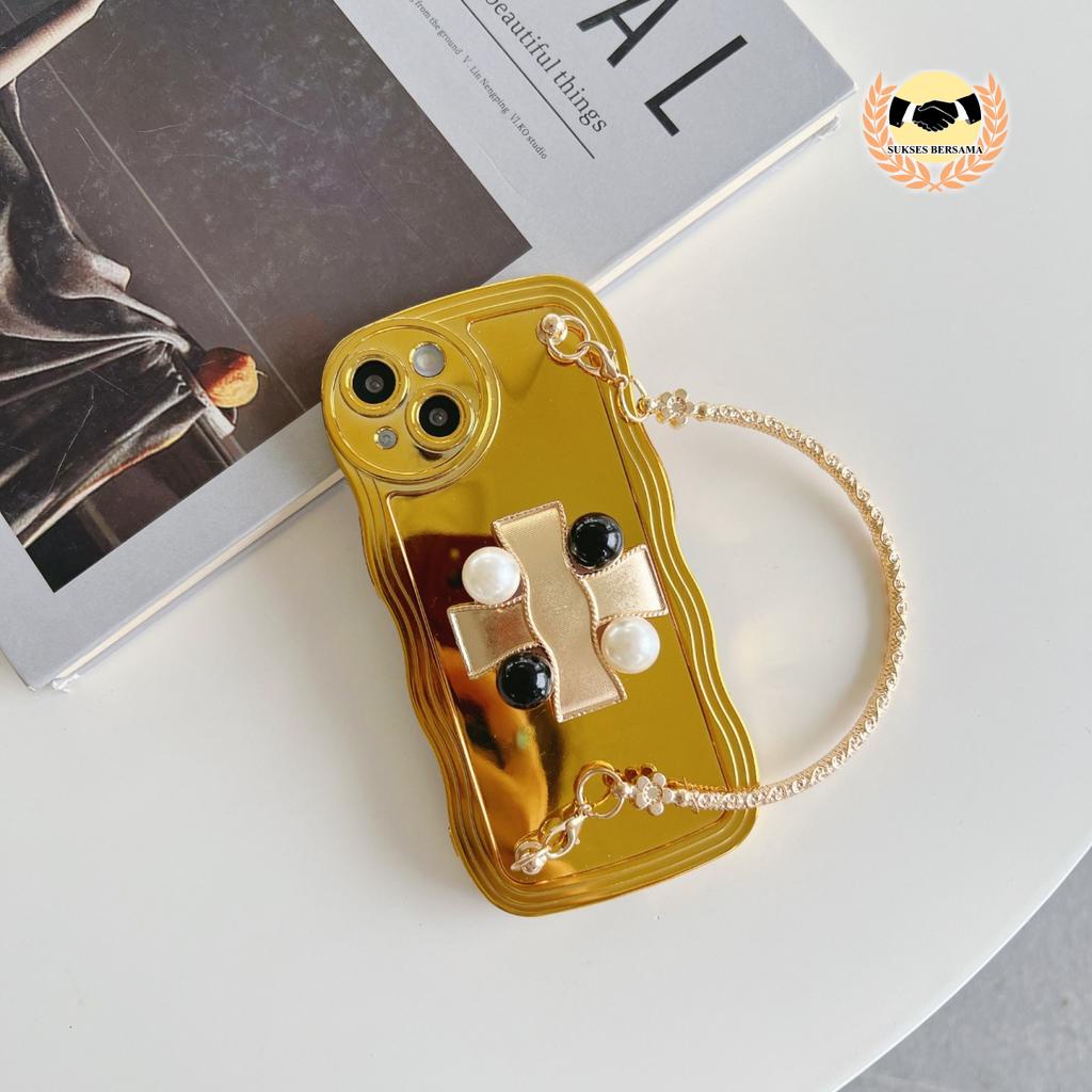 CASE WAVE MODEL TAS JINJING POPSOCKET 3D STAND GOLD FOR SAMSUNG A20S BSB7975