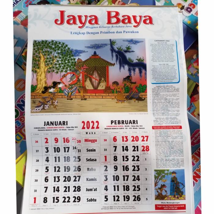

Kalender Jaya Baya Jayabaya 2022 - Kalender Primbon Jawa - Original