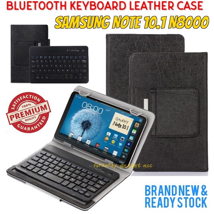 Samsung Galaxy Tab Tablet Note 10.1 10 Inch GT N8000 Wireless Bluetooth Keyboard Keybord Flip Case