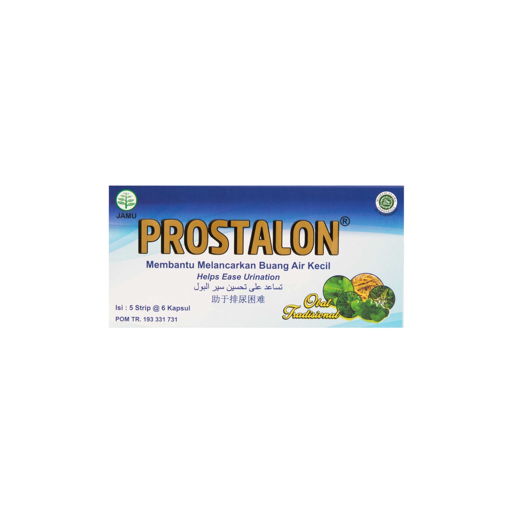 Jamu Herbal PROSTALON Strip (30 Kapsul) Memelihara Kesehatan Prostat-1