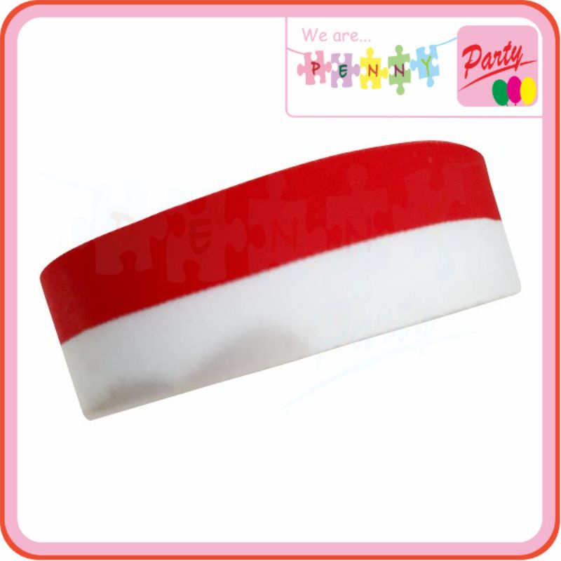 

pita merah putih setengah in