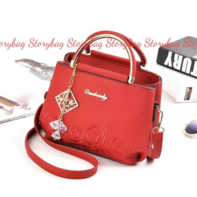 Tas Handbag 2ruang storybag / tas bunga bordier