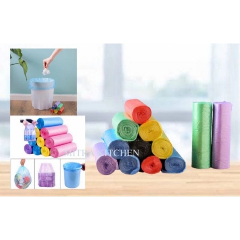 Plastik Sampah Roll Kantong Plastik Bening Sampah Gulung
