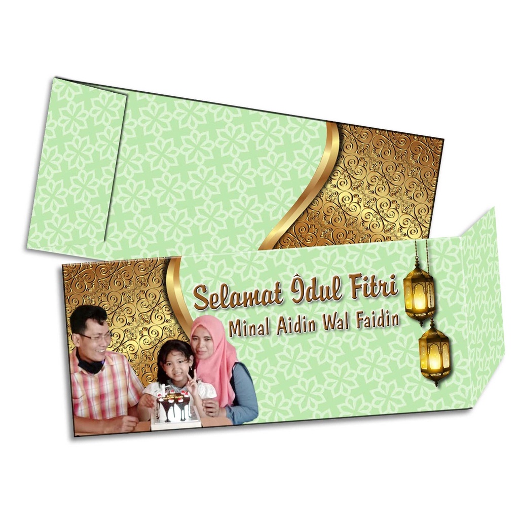 

AMPLOP CUSTOM EDISI IDUL FITRI 1PACK=12PCS UK 6x17cm