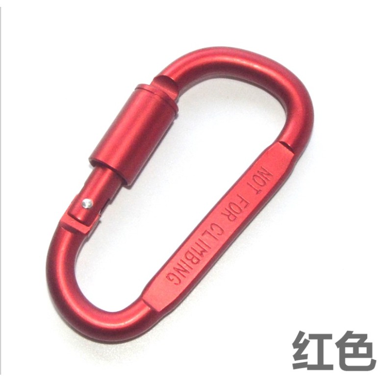 LIXADA Gantungan Carabiner Aluminium Stainless Steel Quickdraw Karabiner 9 Warna baru LENGKAP