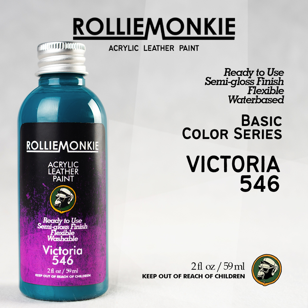 

Rolliemonkie Cat Acrylic Leather Paint - Victoria, not angelus