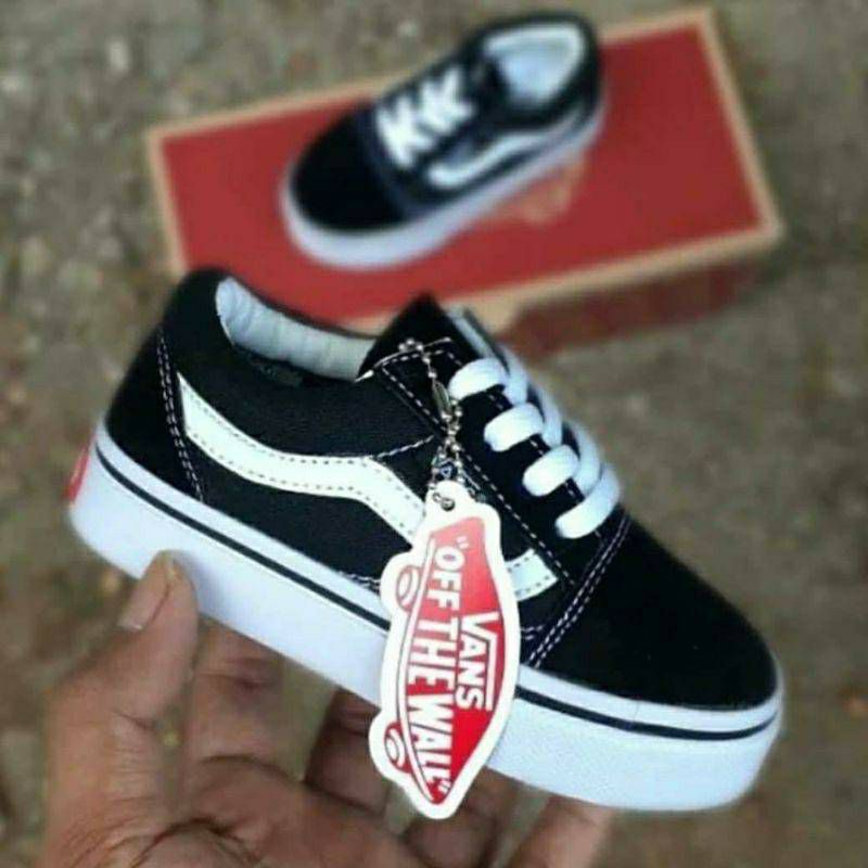 SEPATU ANAK VANS OLD SKOOL TALI SIZE 16-35