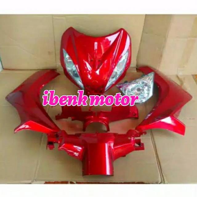 Paket Cover Body Depan Jupiter Mx Lama Merah Marun Shopee Indonesia