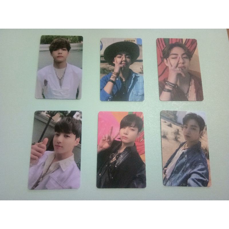 [READY STOCK] PHOTOCARD BTS LUCKY DRAW JUNGKOOK DAN TAEHYUNG