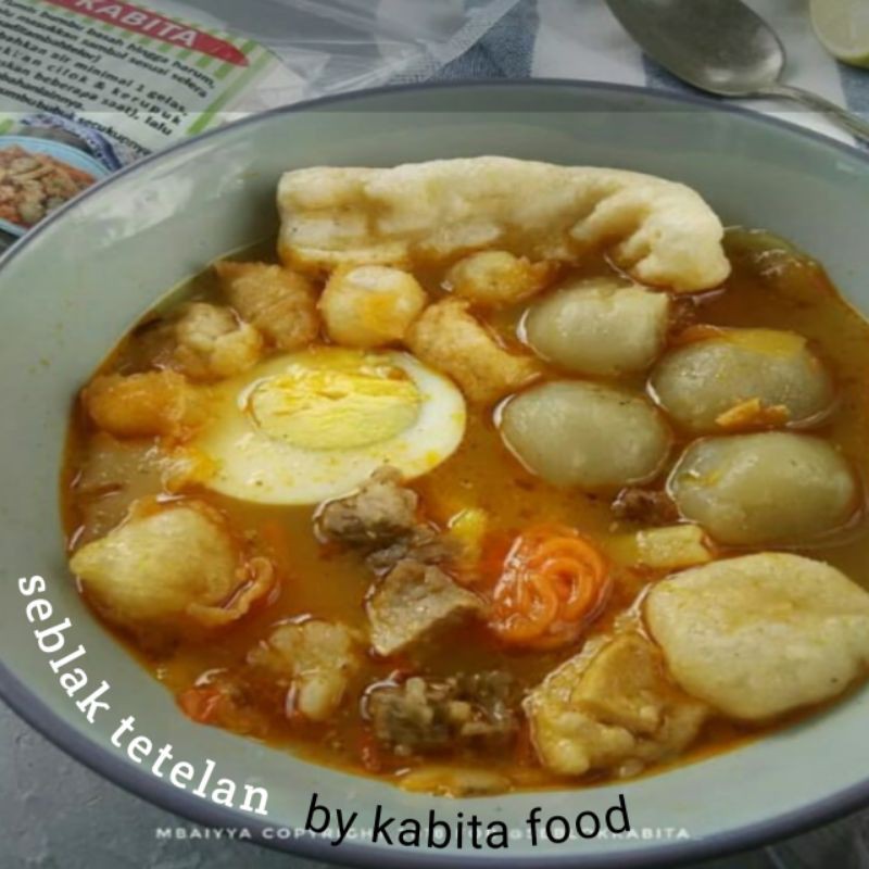 

seblak tetelan (seblak ORI + tetelan