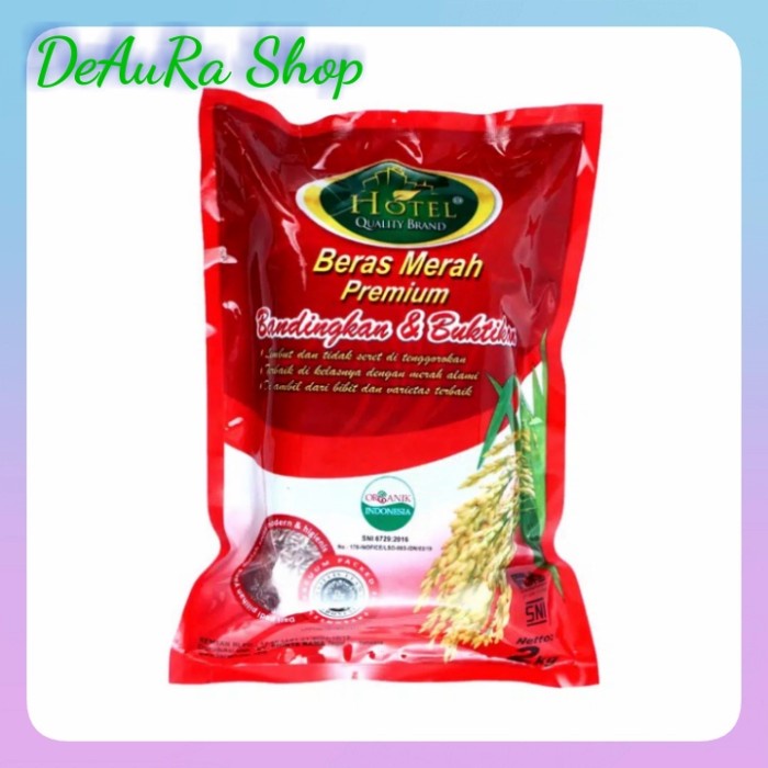 

gr011ttr Beras Merah Premium Hotel Organik 2 Kg Sv012Ss