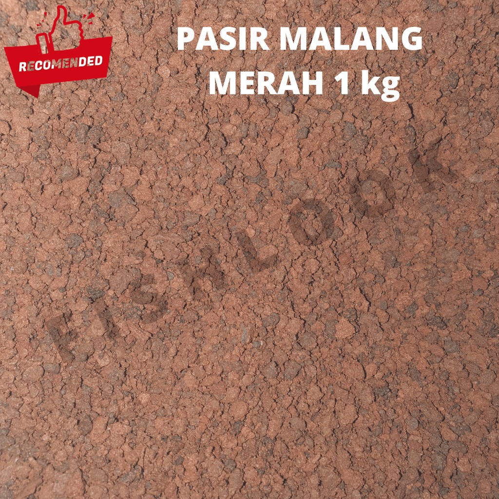 PASIR MALANG MERAH MEDIA TANAM AQUASCAPE 1 Kg KASAR