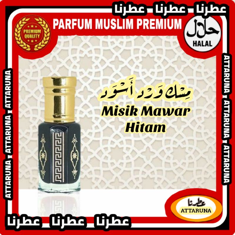 Minyak misik mawar hitam asli