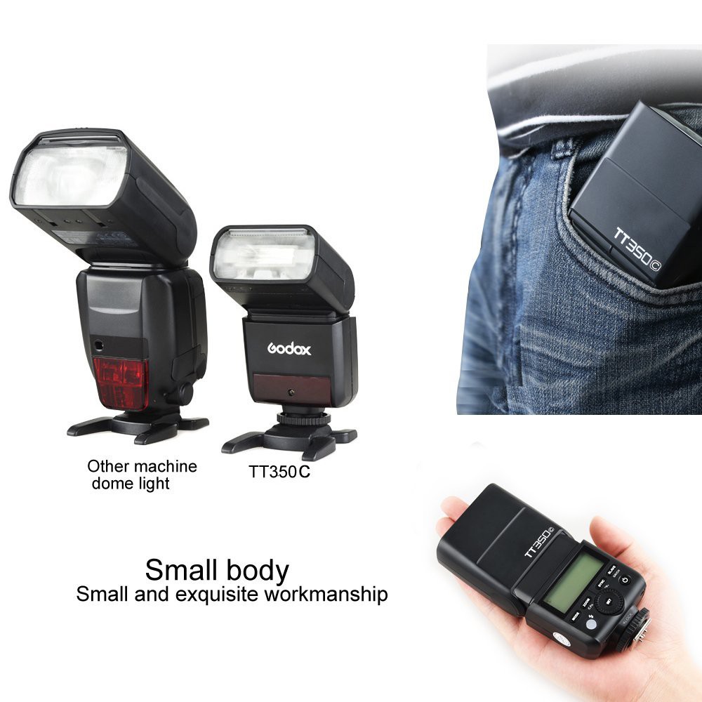 GODOX Thinklite TT350C / TT 350 C / TT 350 / Camera Flash Speedlite For Canon