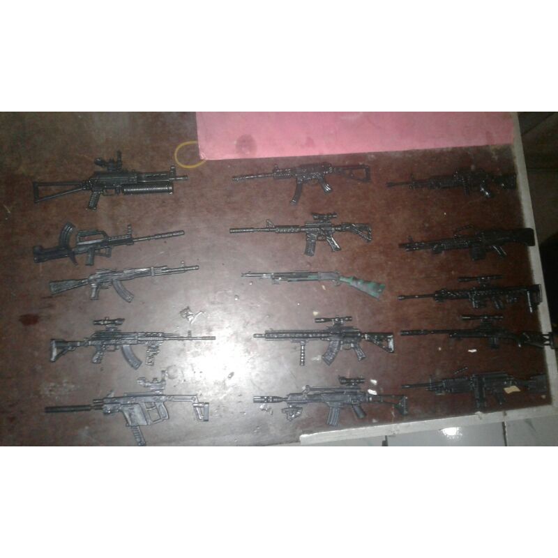 MG Gundam Zaku Gelgoog Geara doga Part Rifle Custom Totalnya 15