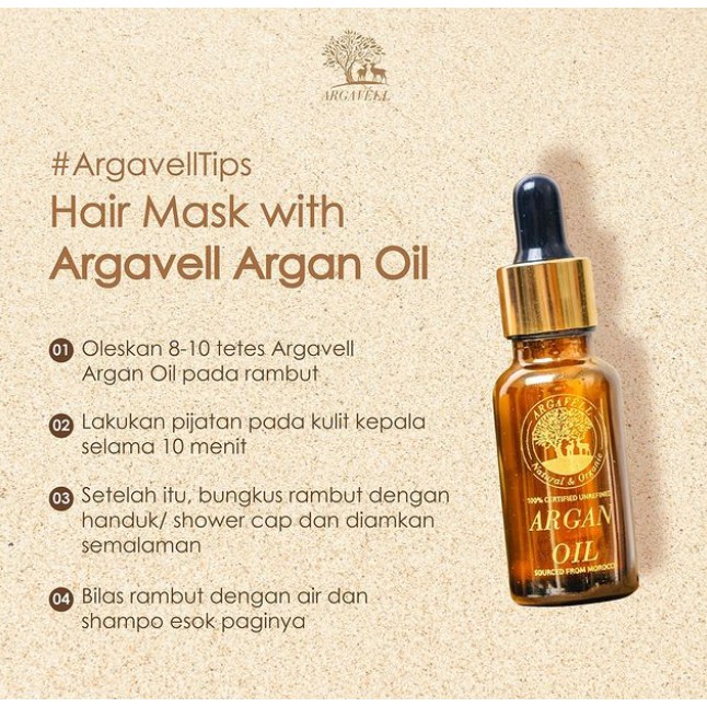 Argavell Certified Unrefined Argan Oil | Minyak Argan