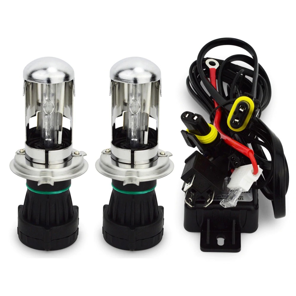 IMPORT AC 55w bi xenon H4 Bi-xenon Hi/Lo HID BIXENON REPLACEMENT Bulbs Headlight 4300K 5000K 6000K