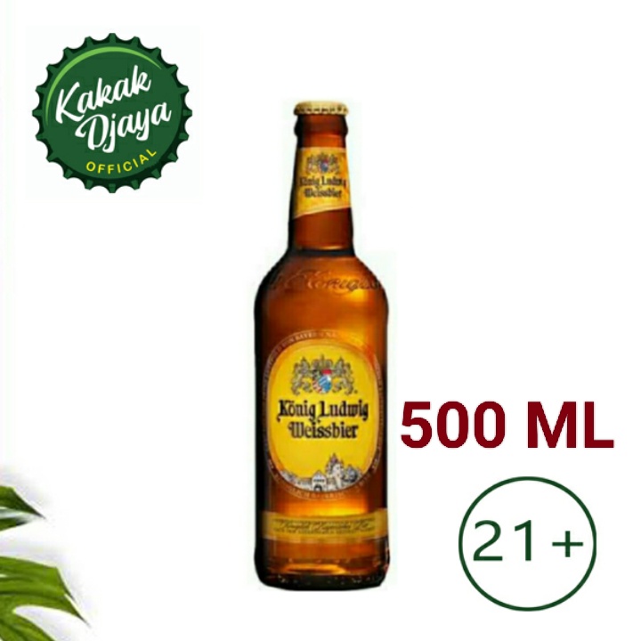 Konig Ludwig Weissbier Beer Bir 500 ml 12 Botol Konig beer Konig bir botol Konig Ludwig