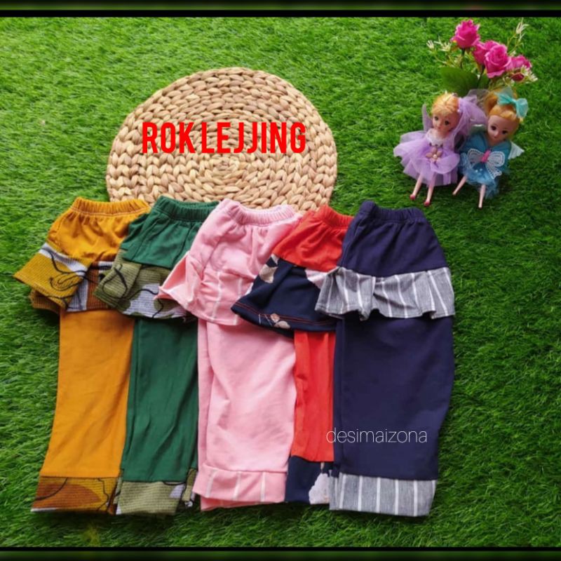 LEGGING ROK ANAK//SIZE S//ESTIMASI 6 bulan - 18 bulan.